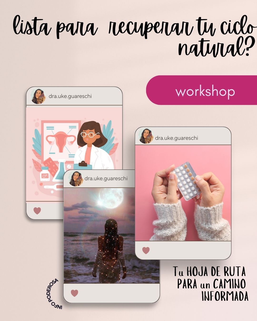 Más allá de la Píldora: Tu Hoja de Ruta para una recuperar tu ciclo menstrual- Workshop 21 Dic 2025 by Dr. Uke Guareschi